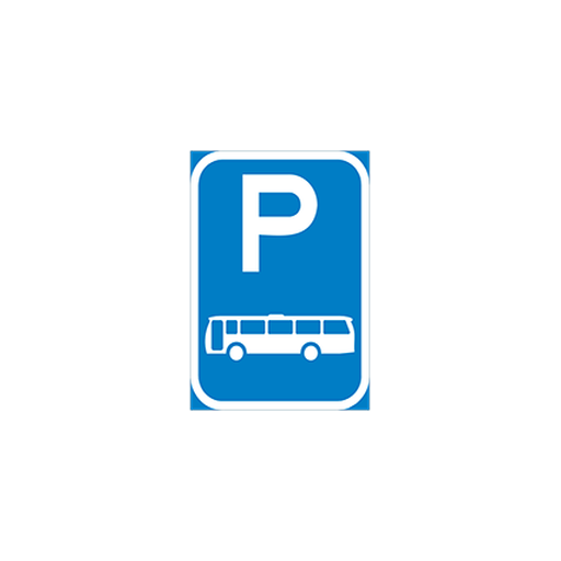 Parking is reserved for buses only.