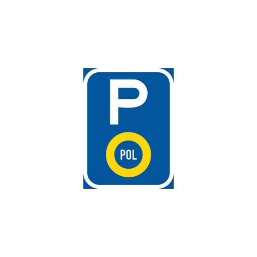 Parking is reserved for police vehicles only.