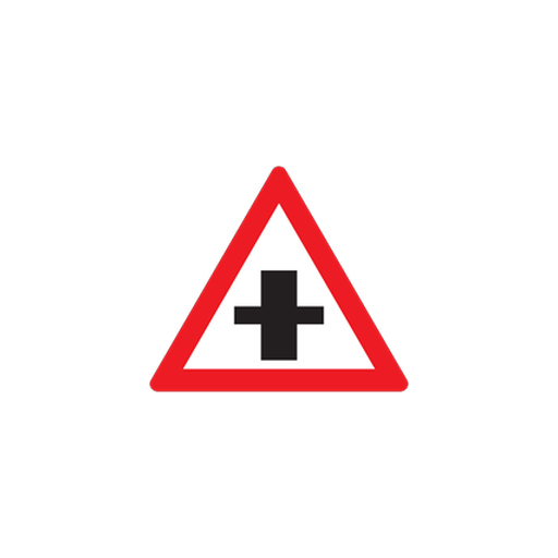 W102 — Priority crossroad