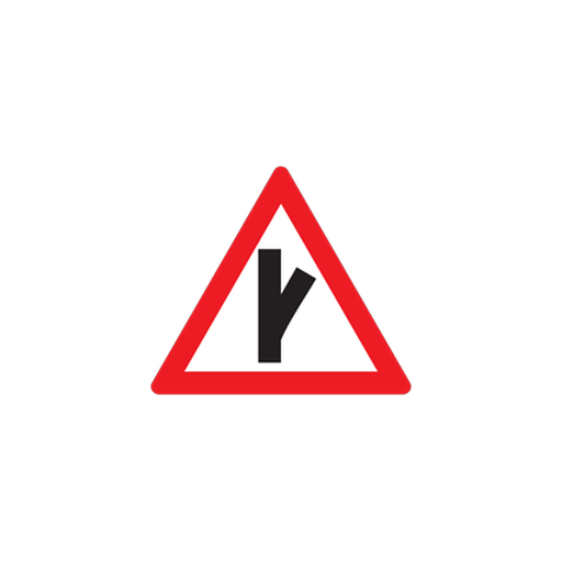 W113 — Sharp junction (Half-Right)