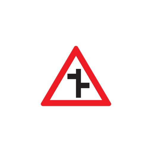 W109 — Staggered junction (Right-Left)