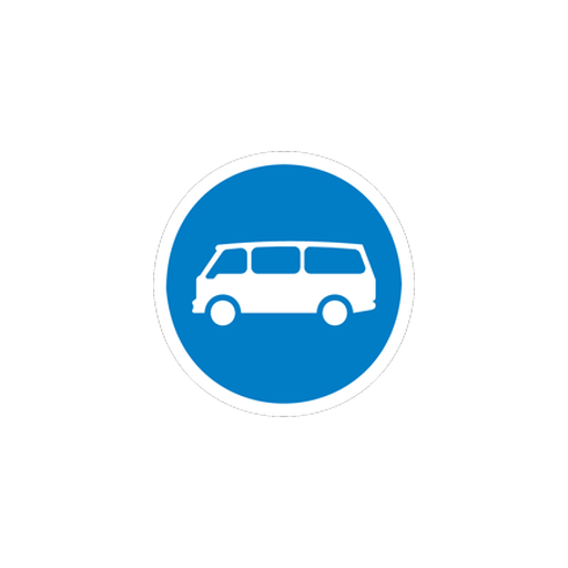 Public road or portion of the public road set aside for use by minibuses only. They should use such portion of road or public road only.