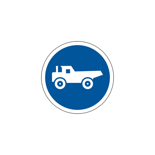 Public road or portion of the public road set aside for use by construction vehicles only. They should use such portion of road or public road only.