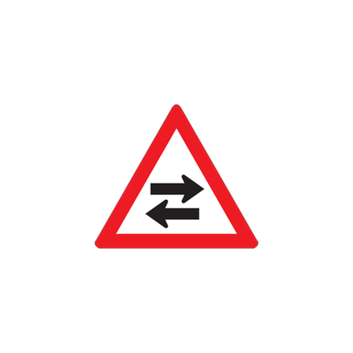 W213 — Two way traffic crossroads
