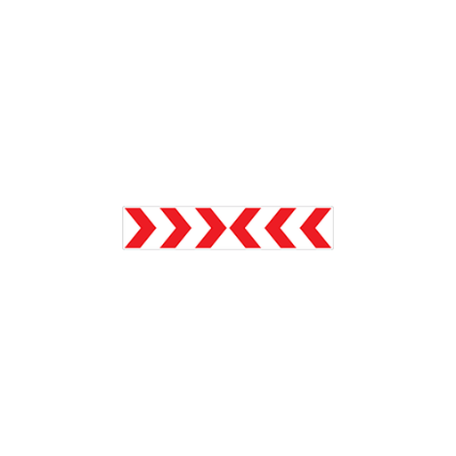 W410 — Dead end/Closed road chevron