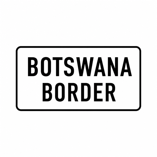 GL5 — National/Provincial border — BOTSWANA BORDER