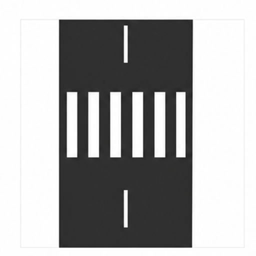 RMT4 — Block pedestrian crossing marking