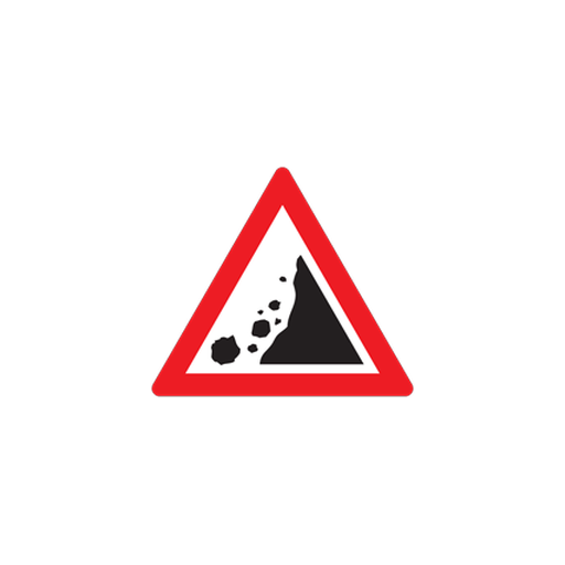 W334 — Falling rocks (from Right)