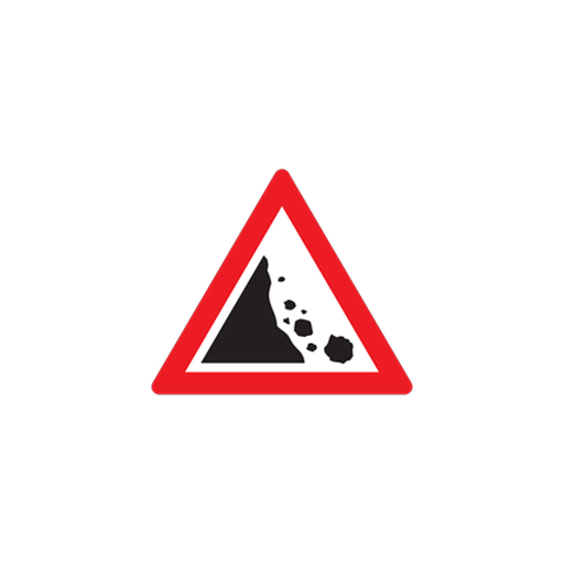 W335 — Falling rocks (from Left)