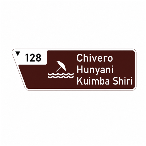 Example of Zimbabwe Tourism Direction Signs